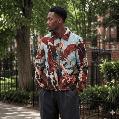 ARCHANGEL MICHAEL TAPESTRY JACKET