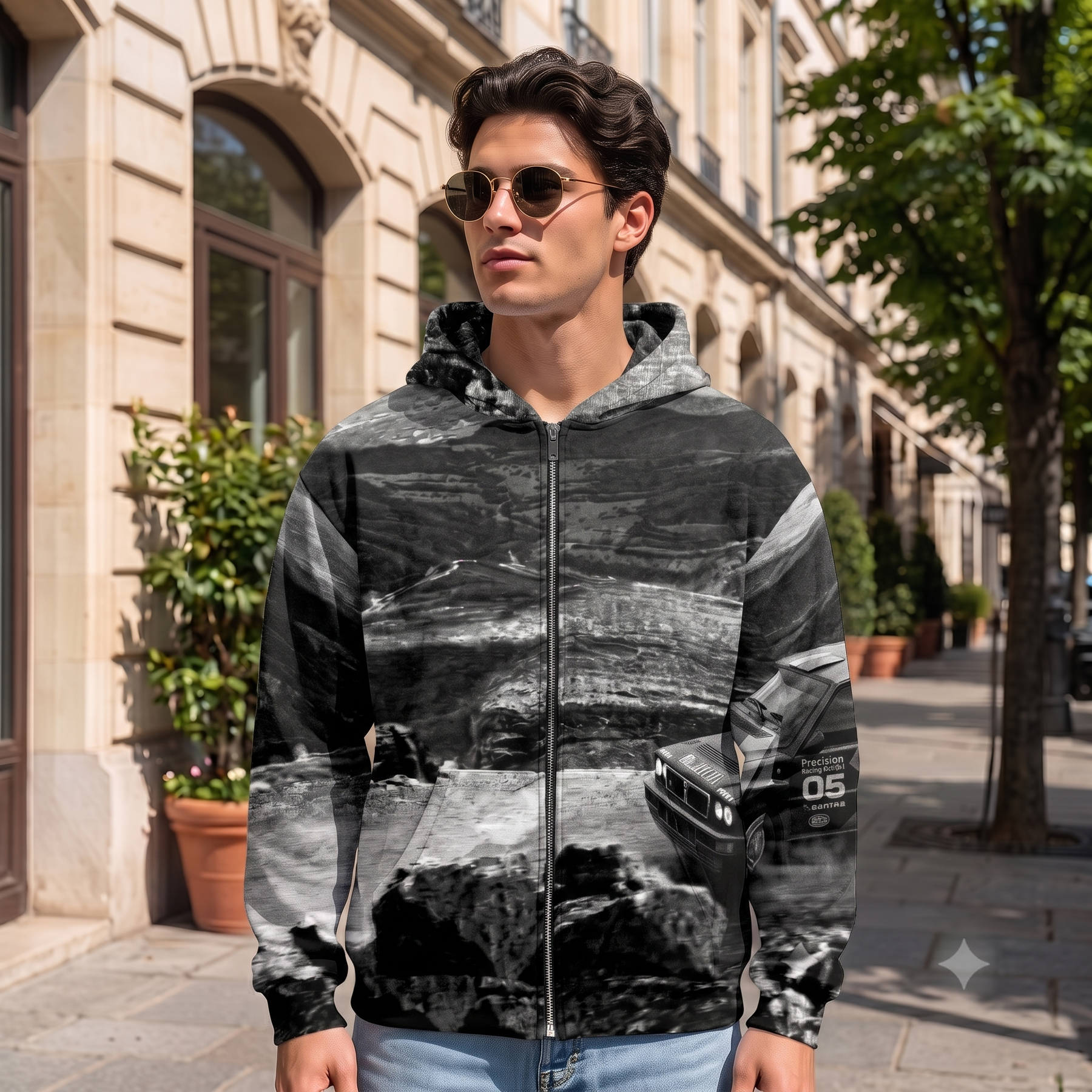 DELTA HF INTEGRALE V1 TAPESTRY HOODIE