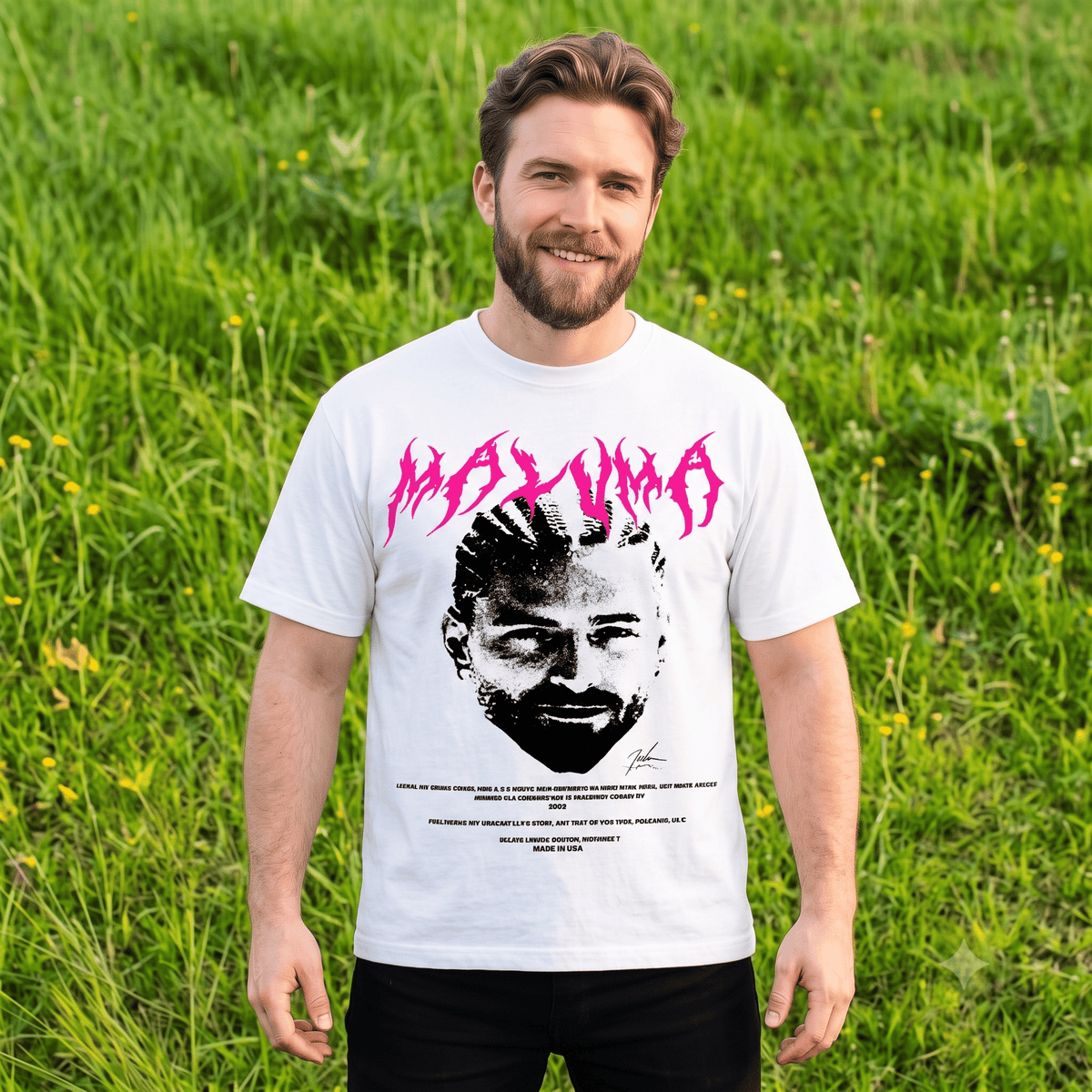 MALUMA HEAVY WEIGHT COTTON TEE-8939