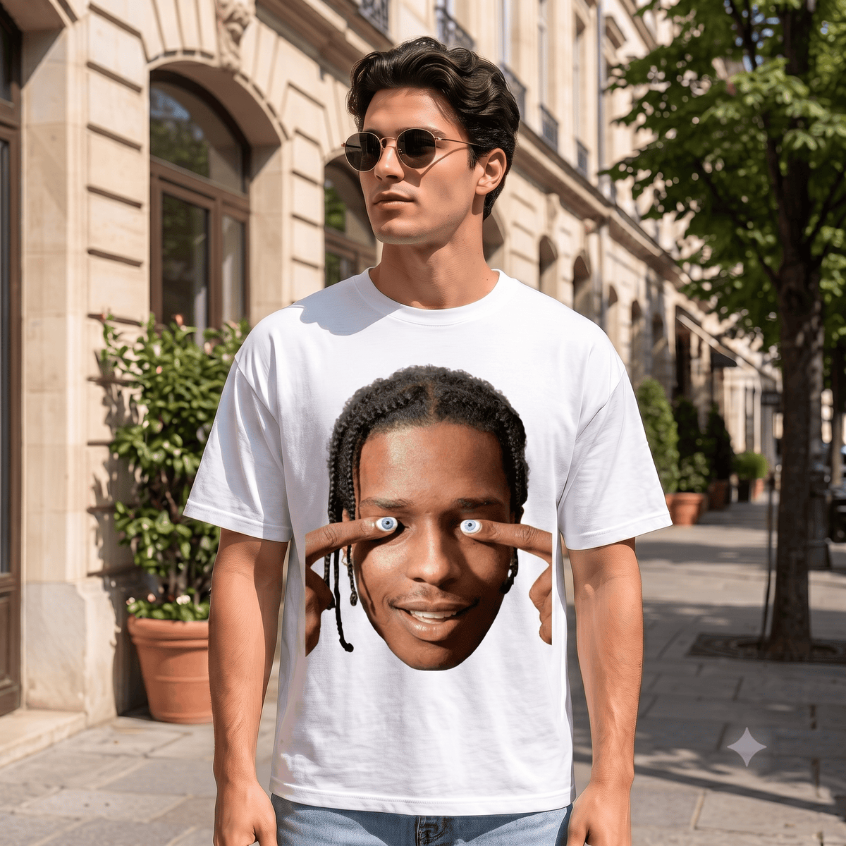 BIG FACE ASAP WEIGHT COTTON TEE-5707
