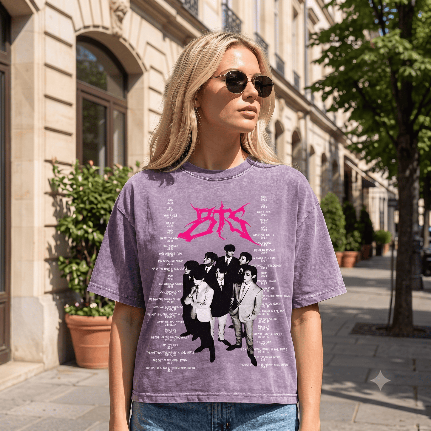 BTS HEAVY WEIGHT COTTON TEE-8899