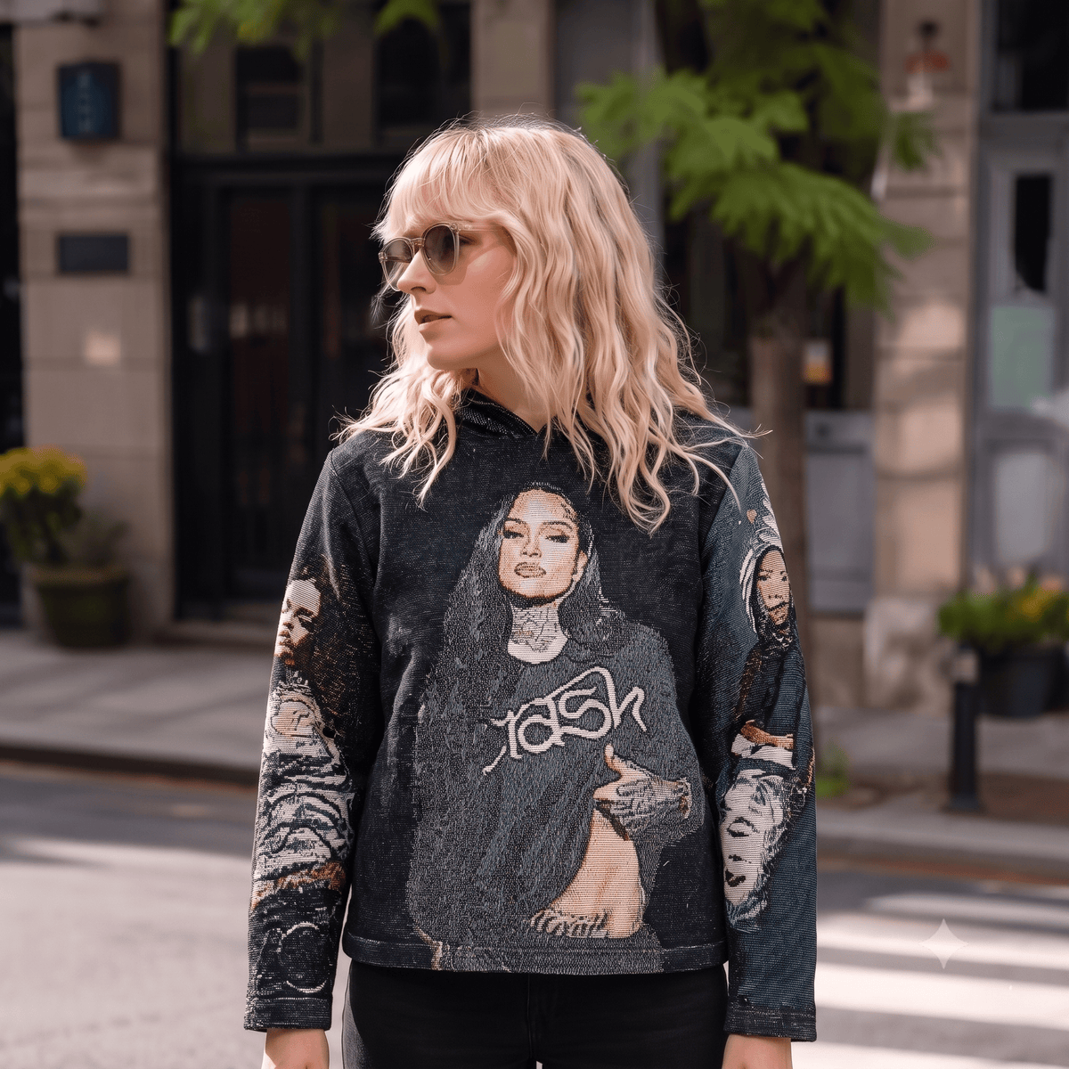 KEHLANI TAPESTRY HOODIE