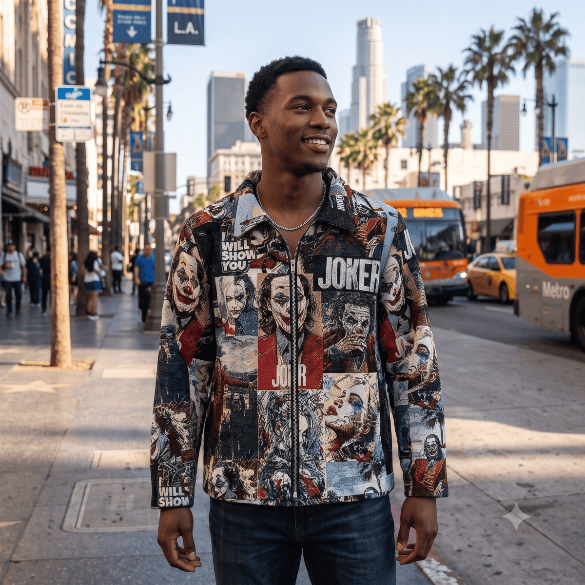 JOKER&QUINN TAPESTRY JACKET