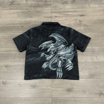 BLUE EYES WHITE DRAGON TAPESTRY TEE