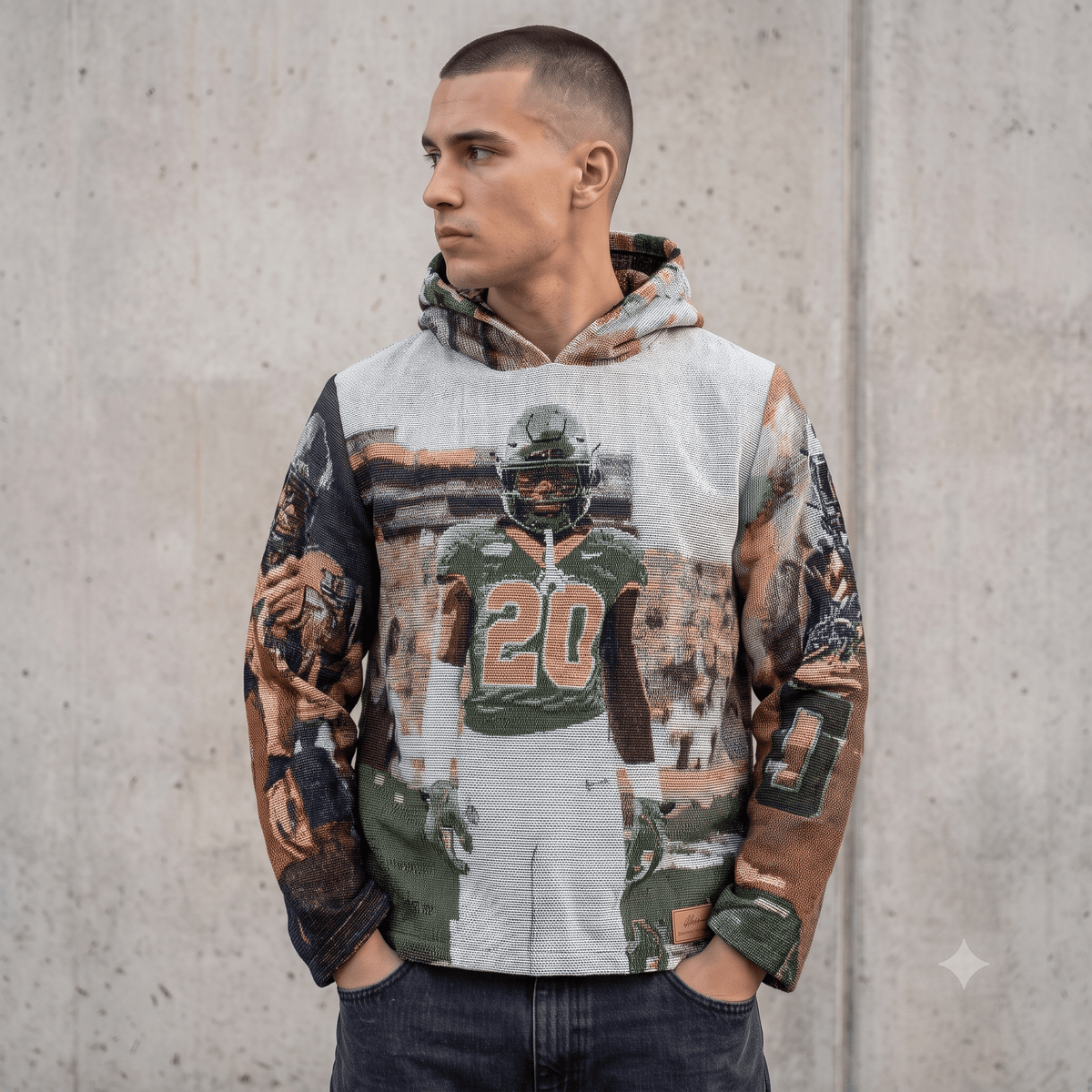 OREGON TAPESTRY HOODIE