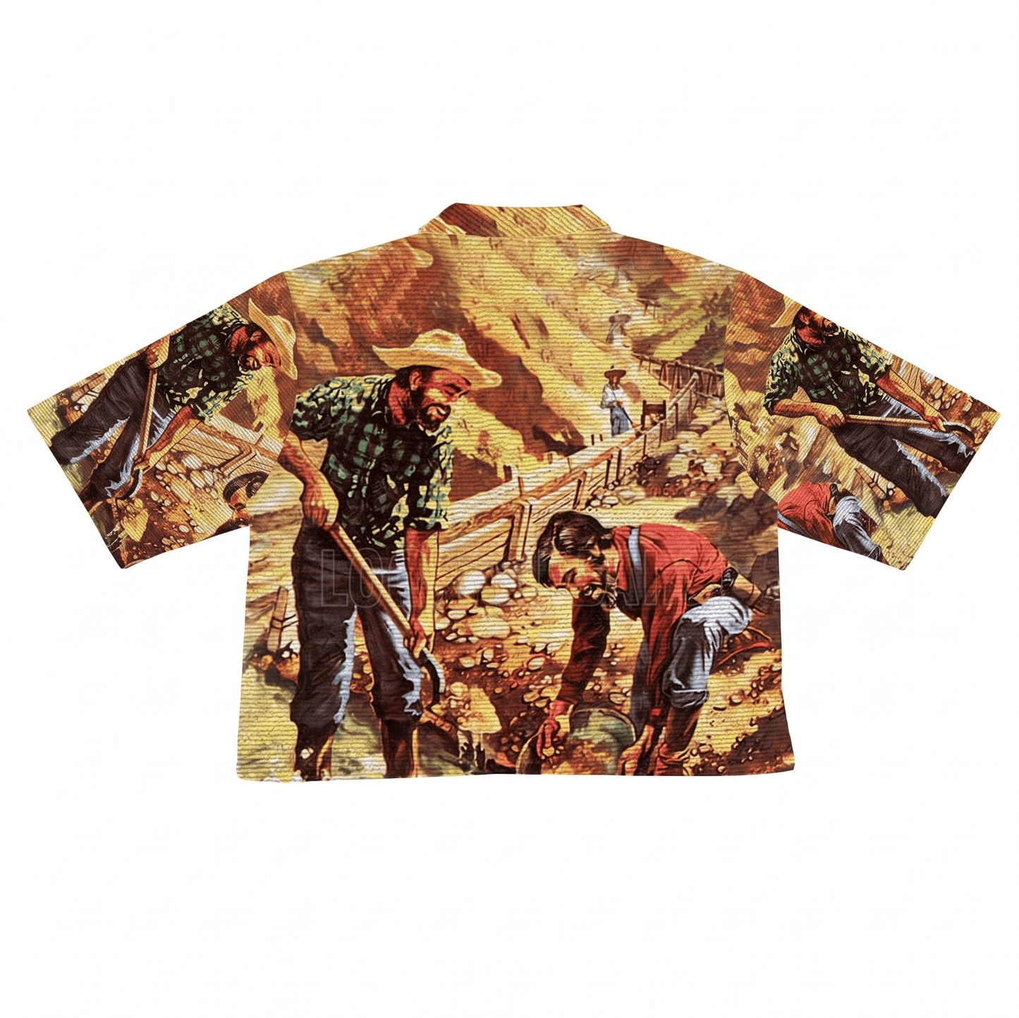 GOLDEN LIFE TAPESTRY TEE