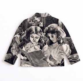 VINTAGE READING GIRLS TAPESTRY JACKET