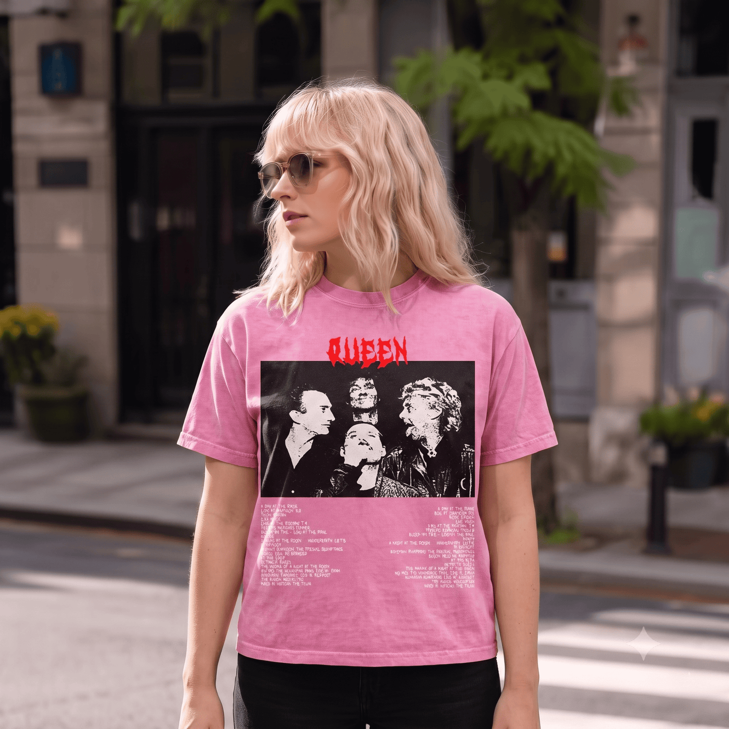 QUEEN HEAVY WEIGHT COTTON TEE-8916