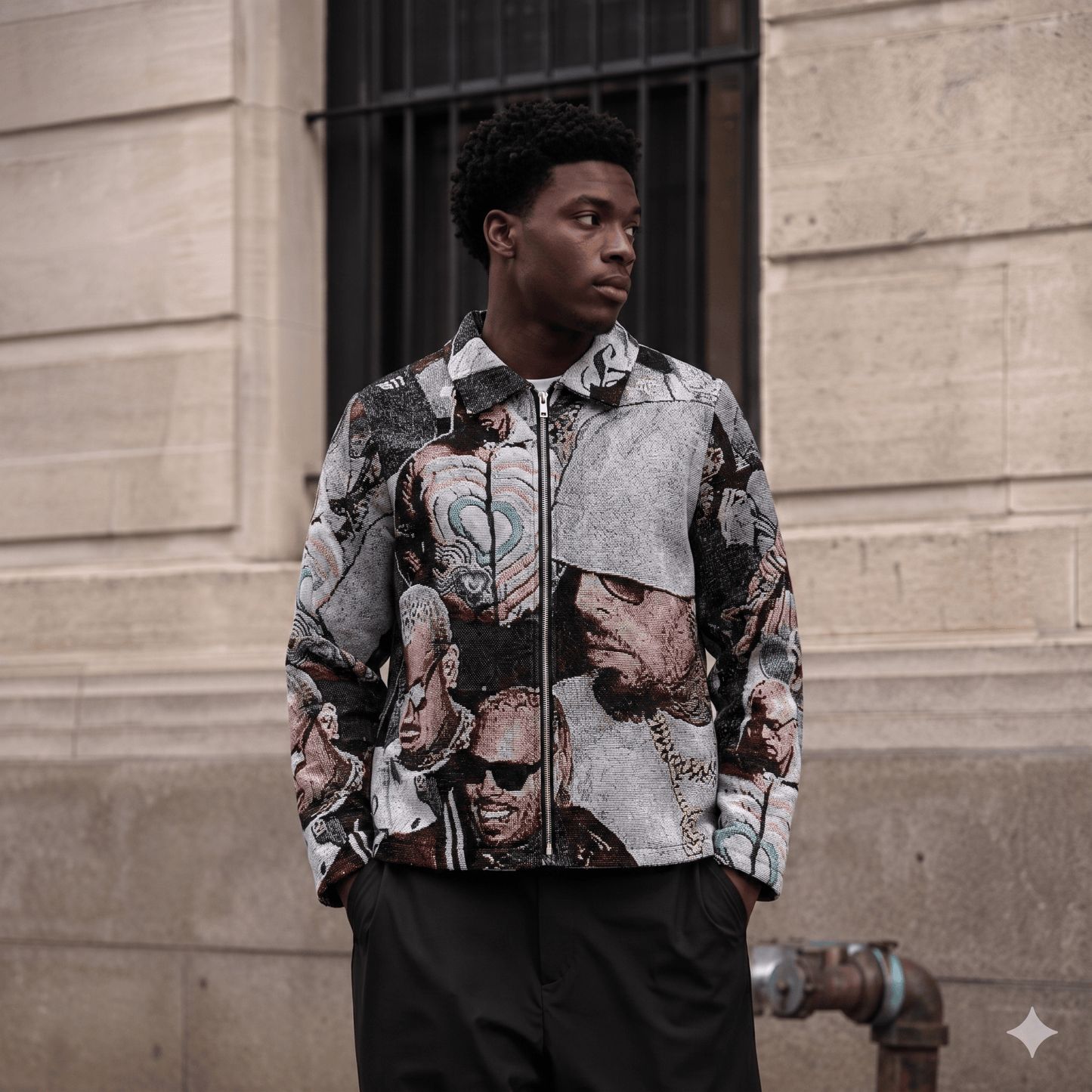 CHRIS BROWN V2 TAPESTRY JACKET
