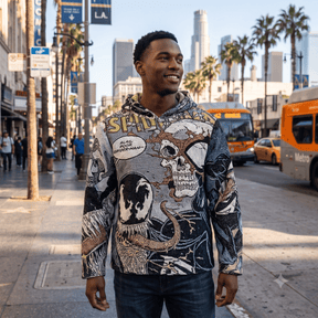 VENOM V2 TAPESTRY HOODIE