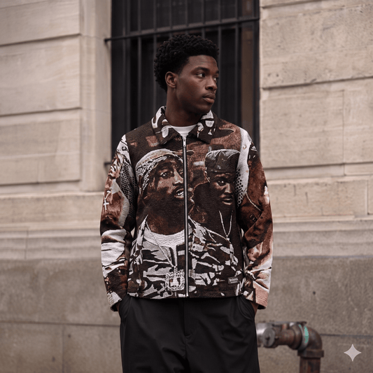 NEW 2PAC Tapestry JACKET
