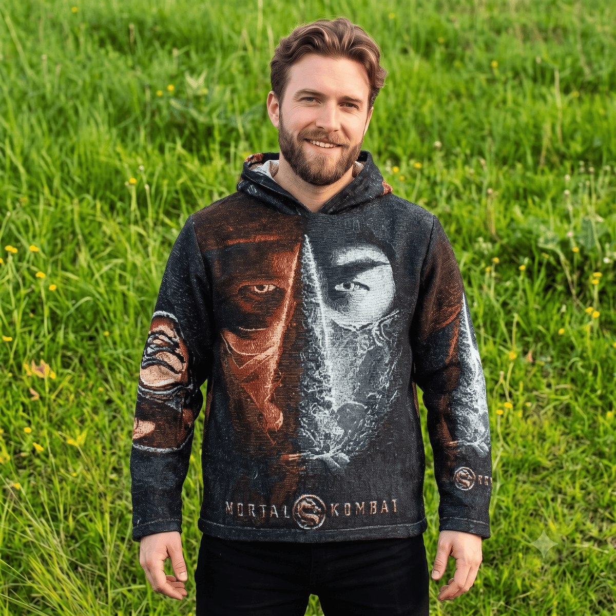MORTAL COMBAT TAPESTRY HOODIE