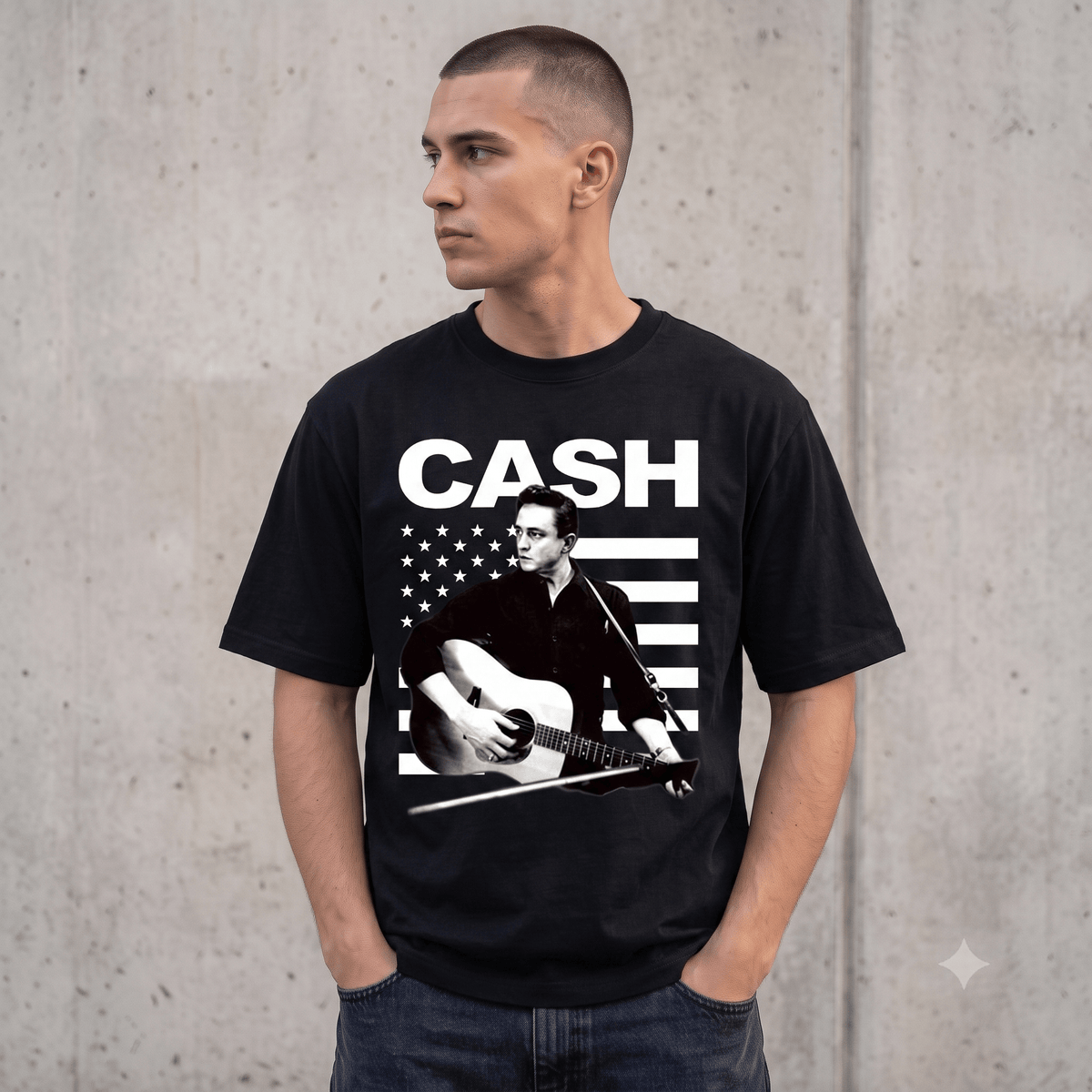 JOHNNY CASH TEE-57074