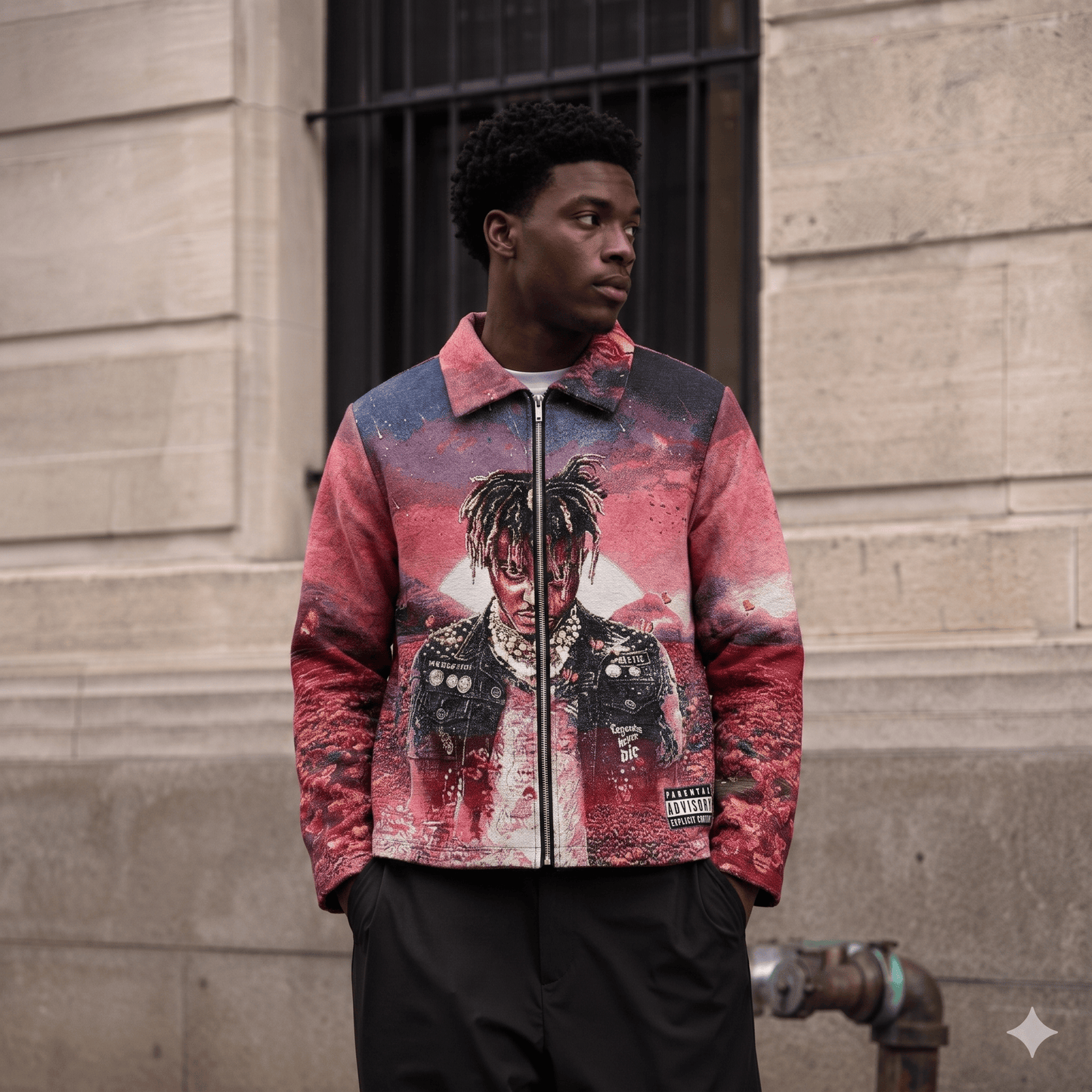 JUICE WRLD TAPESTRY JACKET