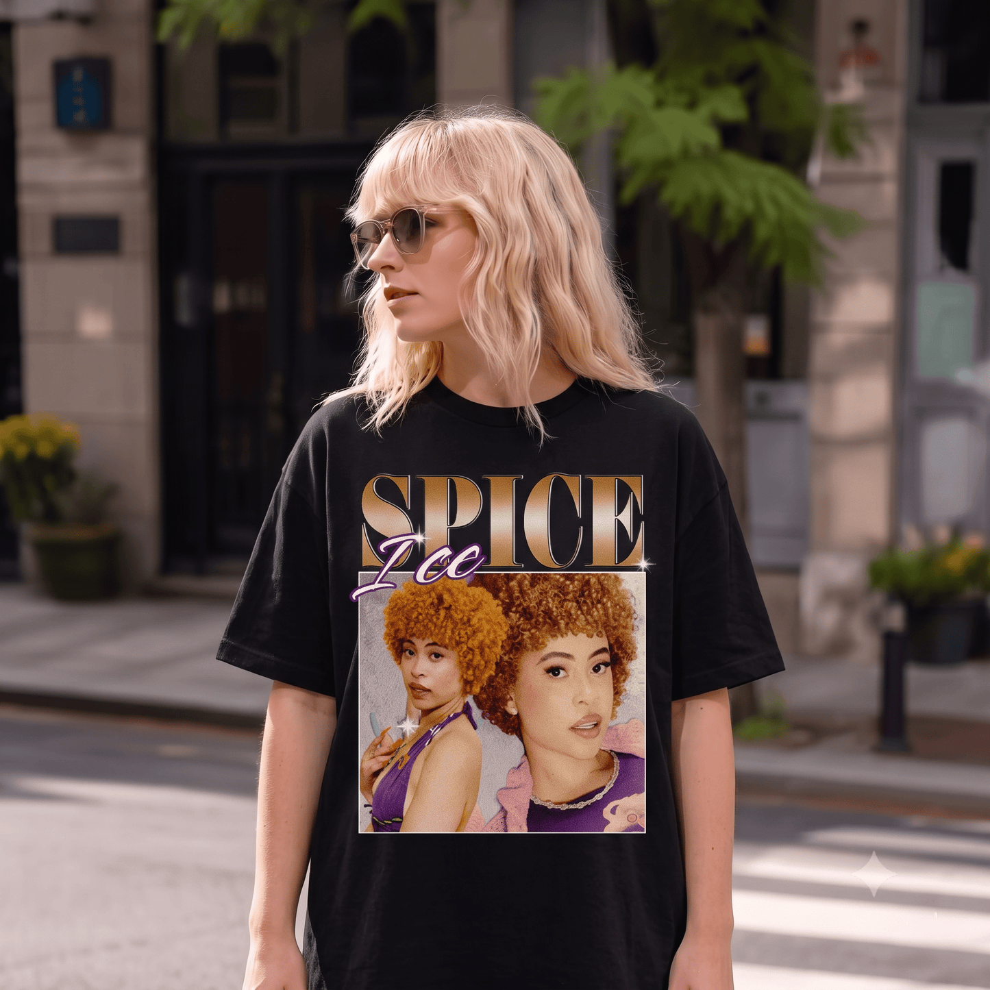 ICE SPICE HEAVY WEIGHT COTTON TEE-8862