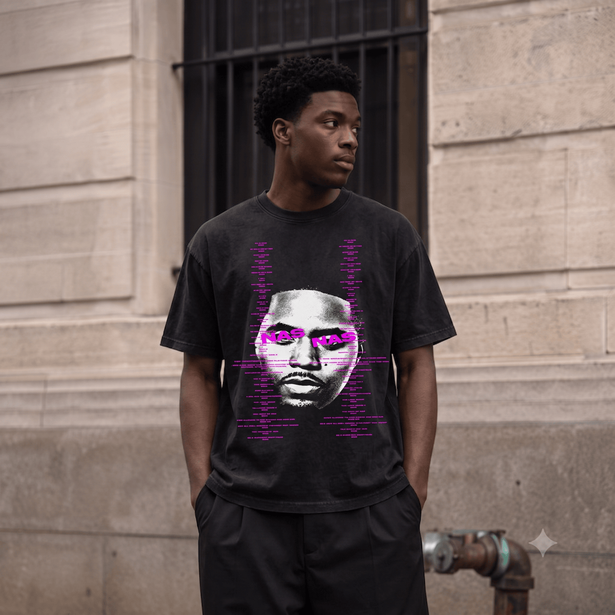 NAS HEAVY WEIGHT COTTON TEE-8940