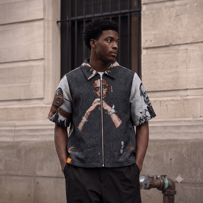 YOUNG DOLPH TAPESTRY TEE