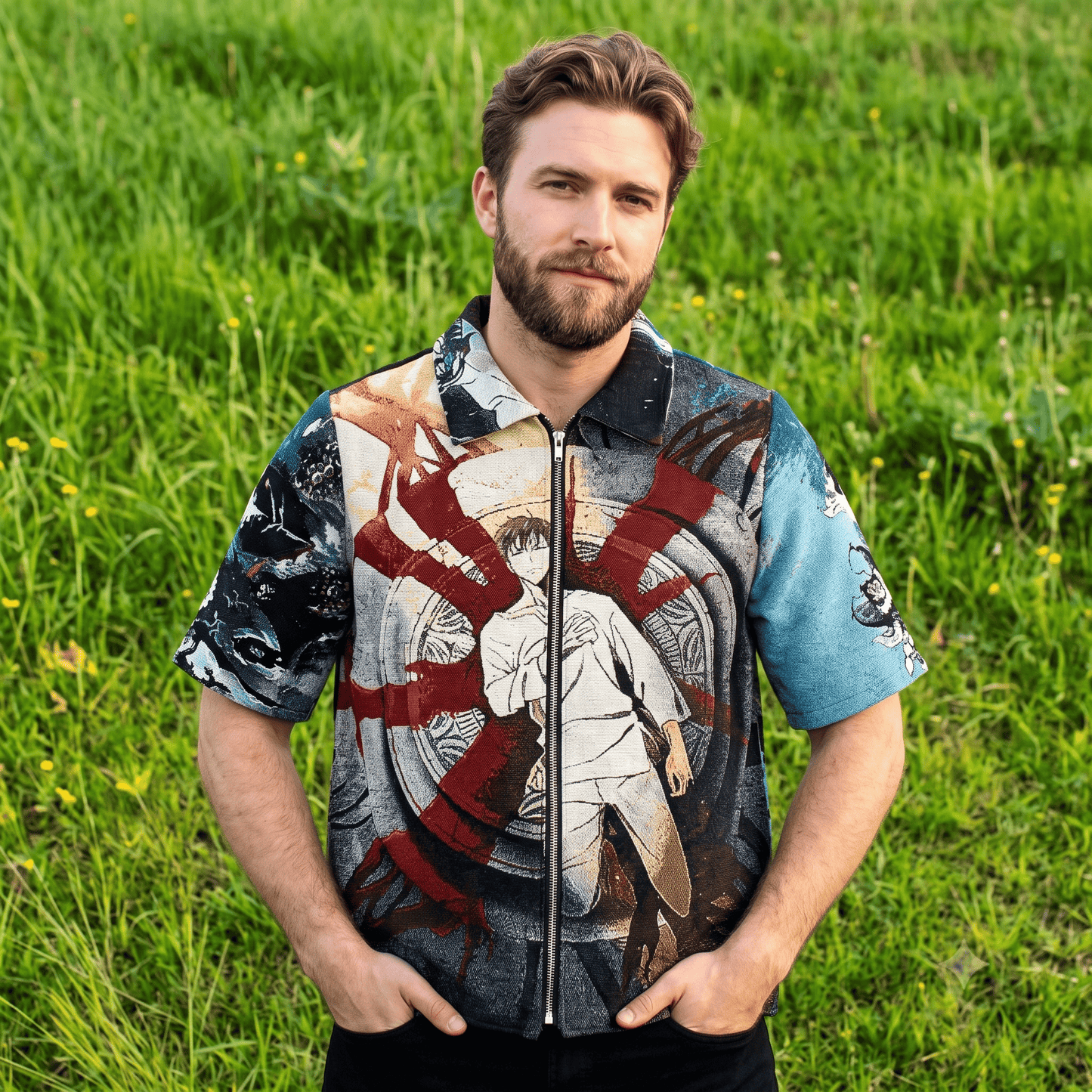 SOLO LEVELING TAPESTRY TEE