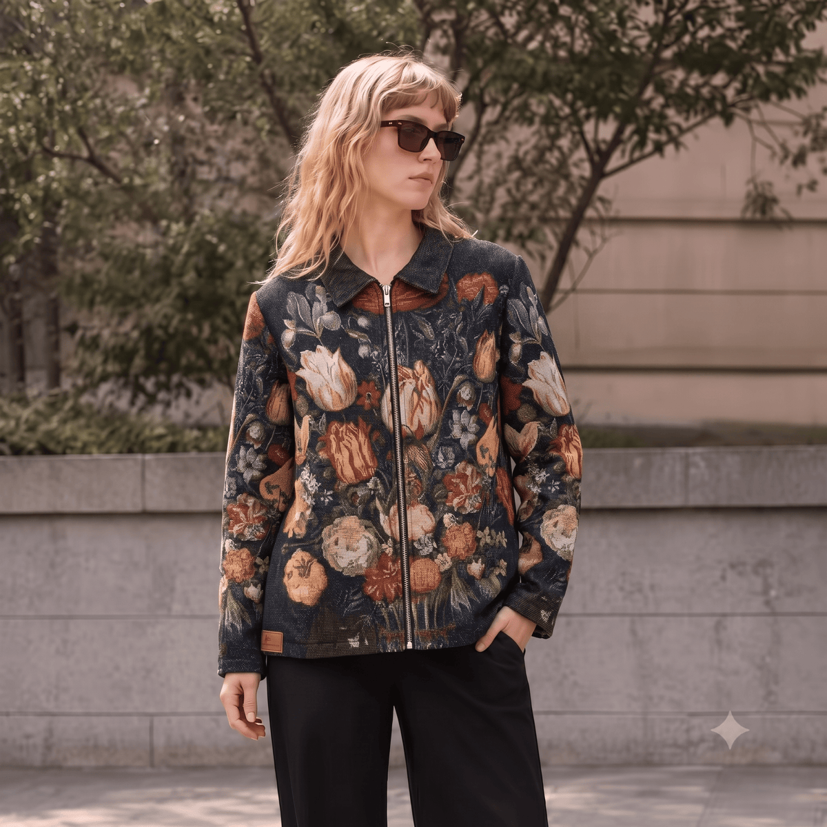 FLOWER V2 TAPESTRY JACKET