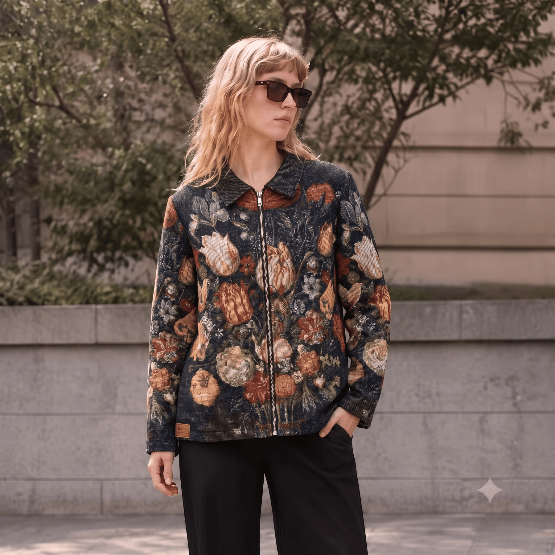 FLOWER V2 TAPESTRY JACKET