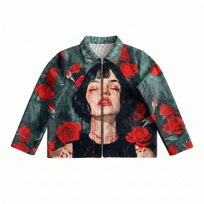 GOTHIC ROSE PORTRAIT TAPESTRY JACKET