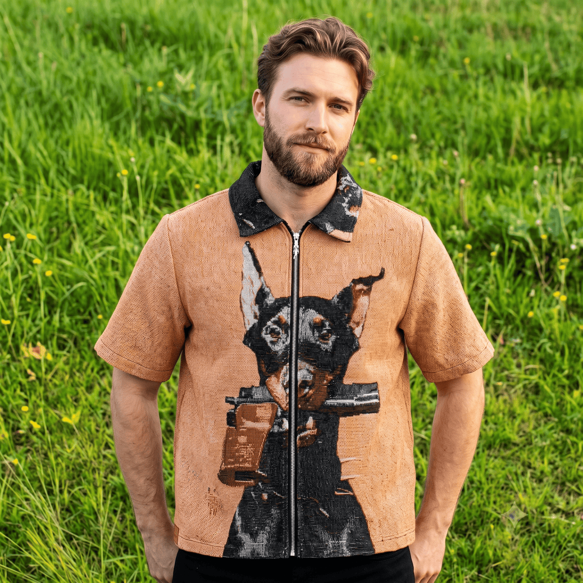 DOBERMANN TAPESTRY TEE