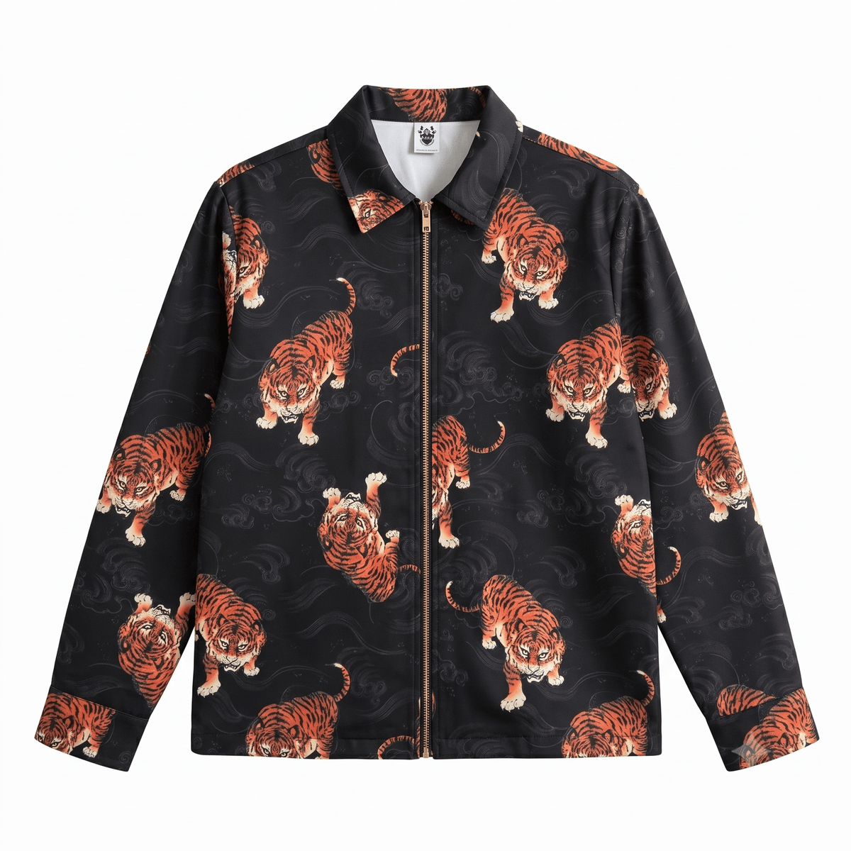 TIGER PRINT TAPESTRY JACKET