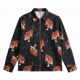 TIGER PRINT TAPESTRY JACKET