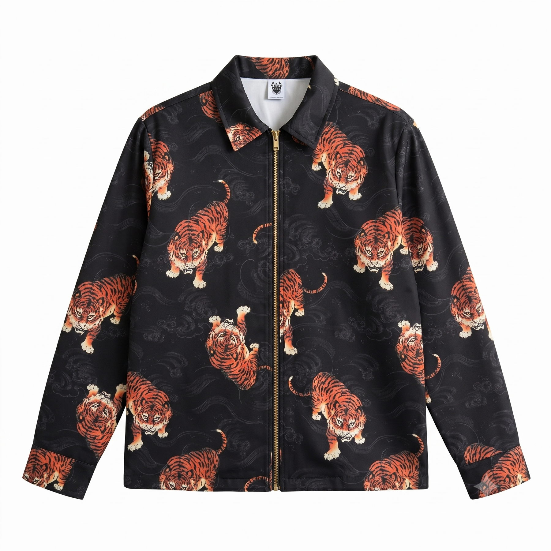TIGER PRINT TAPESTRY JACKET