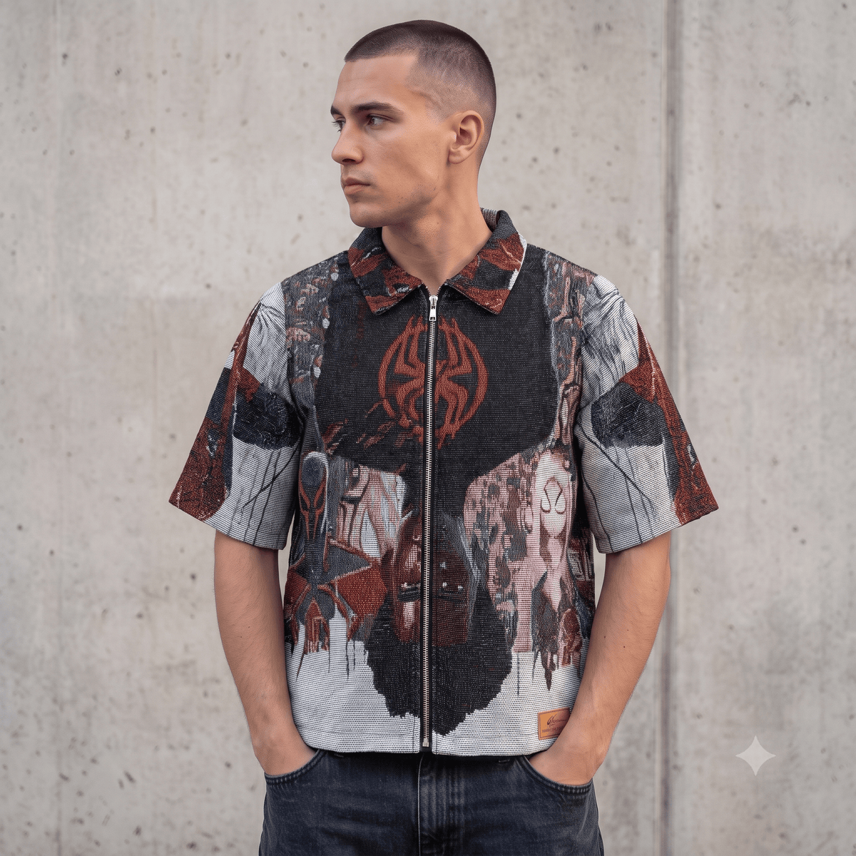 SPIDER V3 TAPESTRY TEE