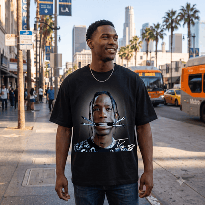 BIG FACE TRAVIS WEIGHT COTTON TEE-57013