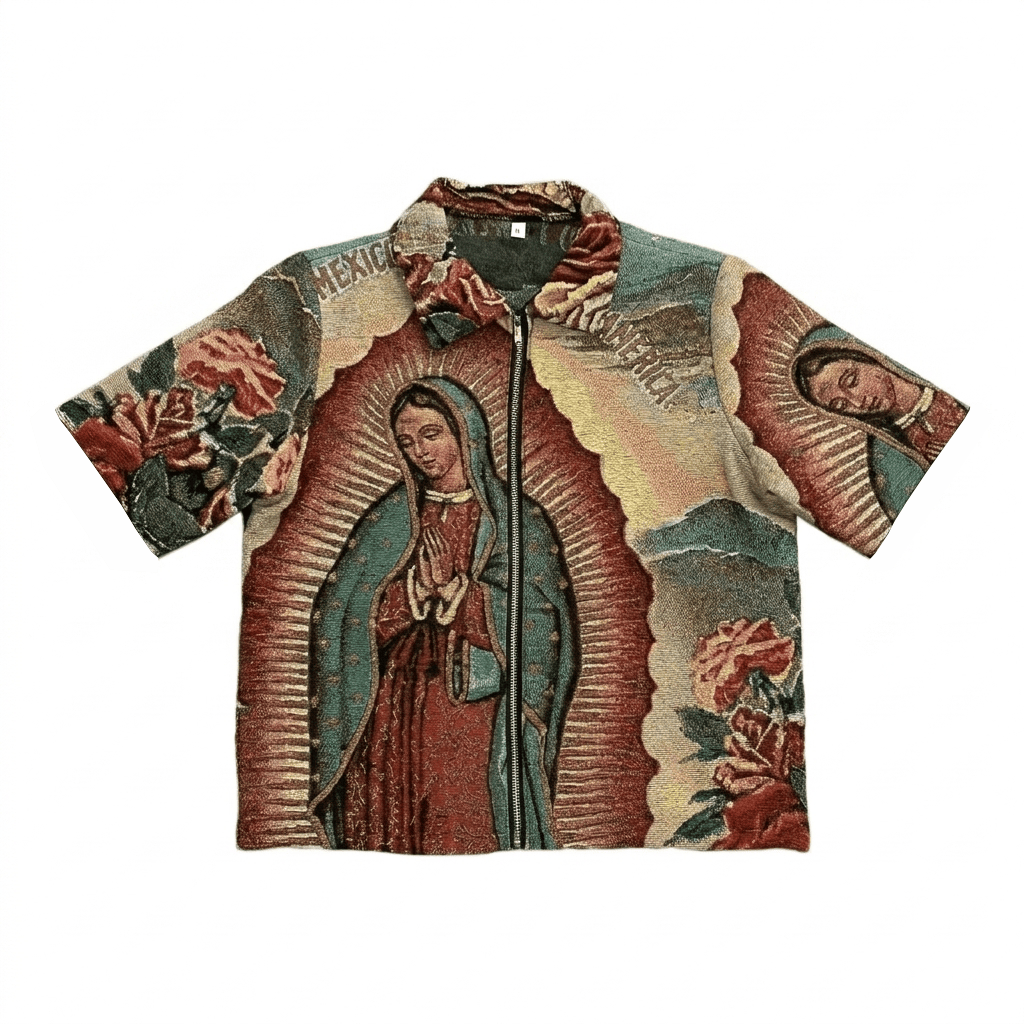 VIRGENCITA TAPESTRY TEE