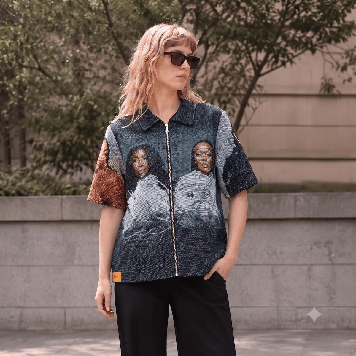 BRANDY&MONICA TAPESTRY TEE