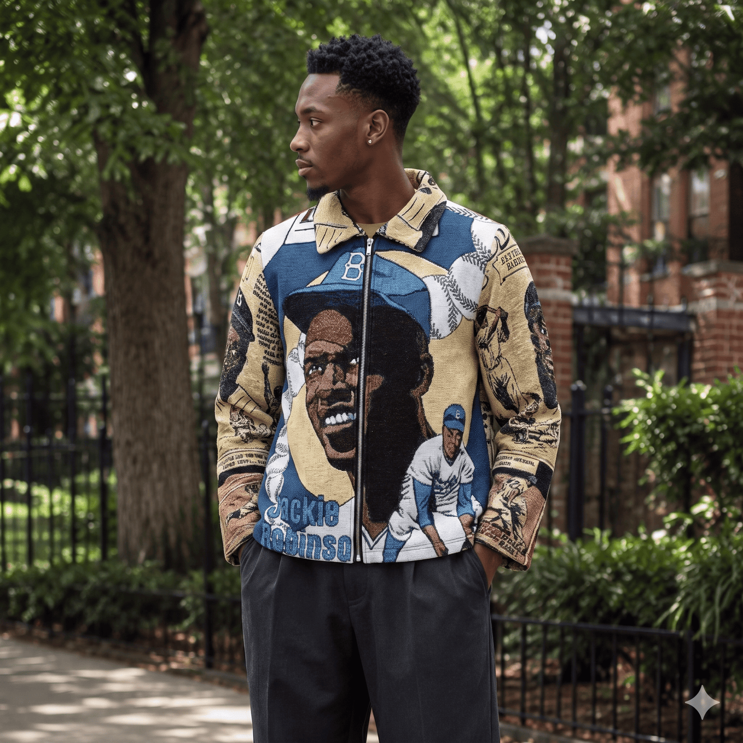 JACKIEROBINSO Tapestry JACKET