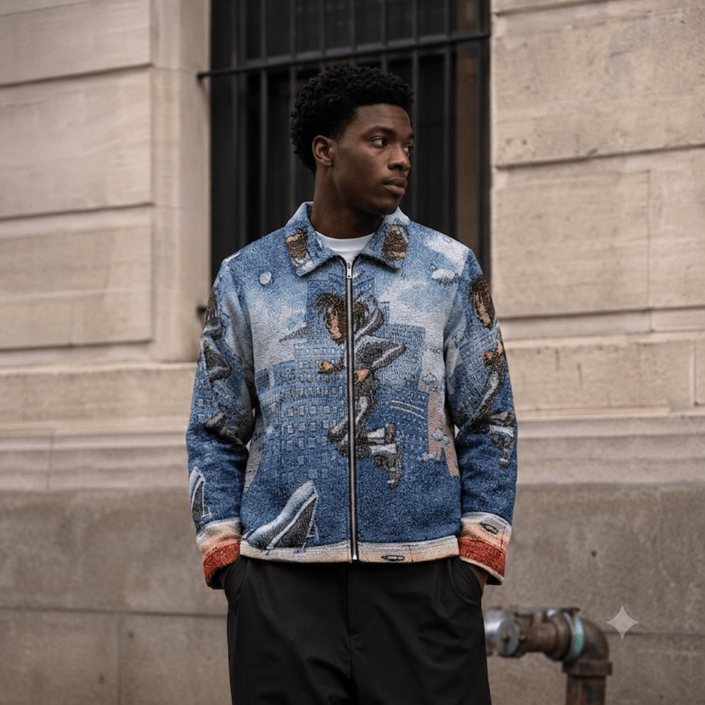 THE SUN'S TRIADE TAPESTRY JACKET