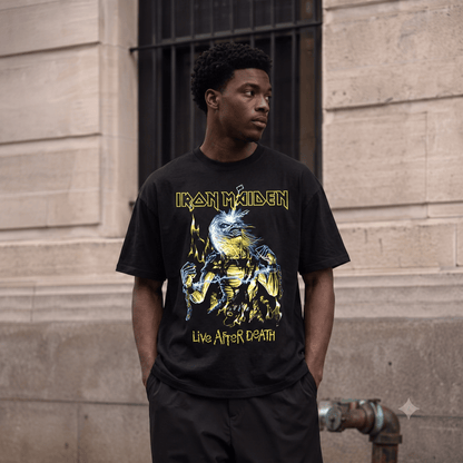 IRON MAIDEN CHAINS TEE-57065
