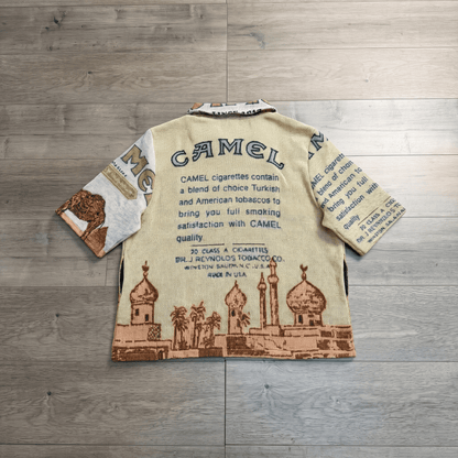 CAMEL TAPESTRY TEE