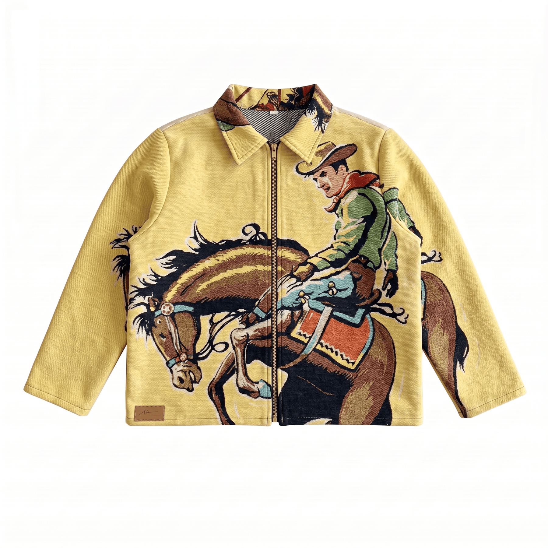 MAN RIDING BUCKING HORSE V1 JACKET