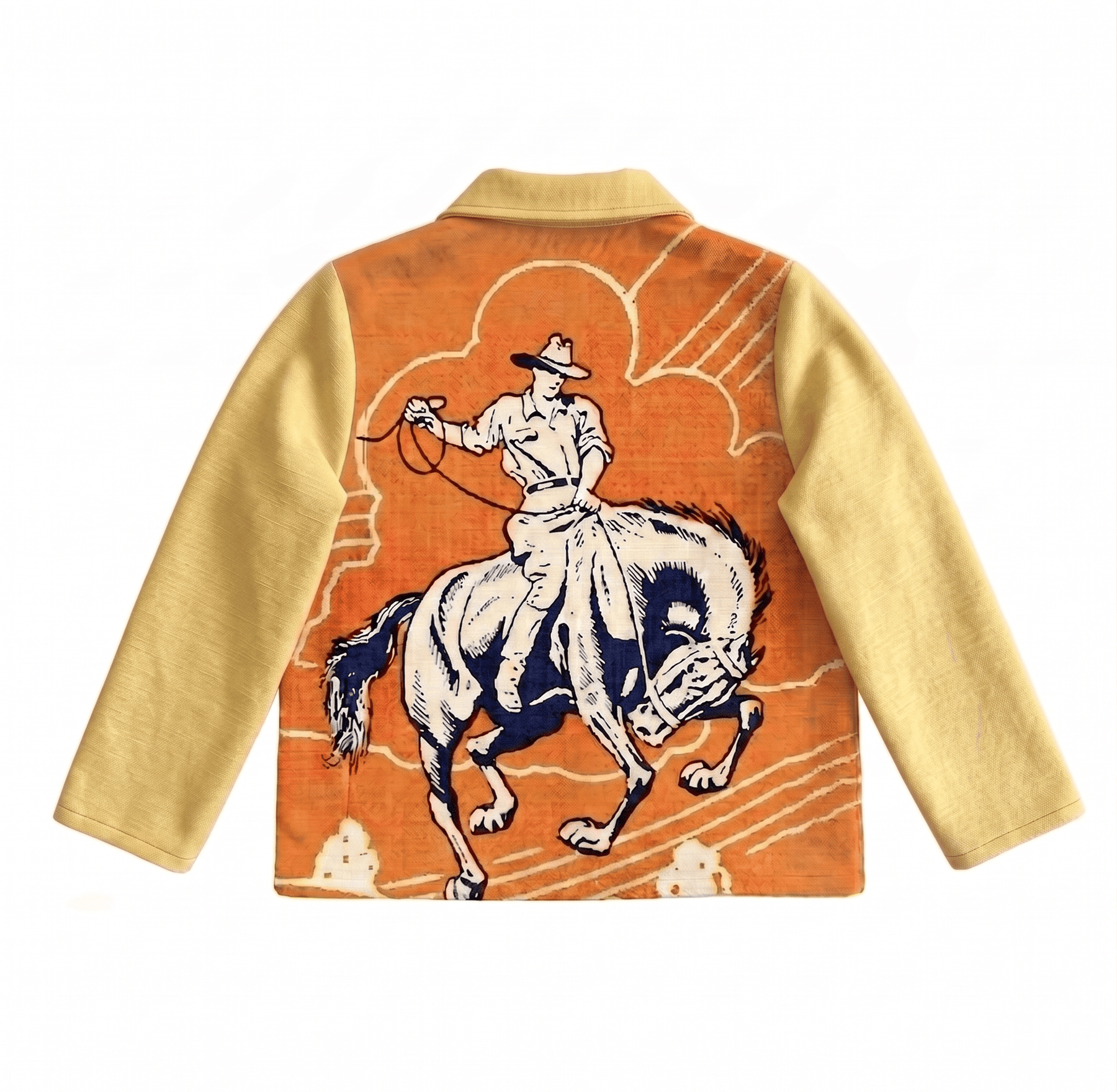 MAN RIDING BUCKING HORSE V1 JACKET