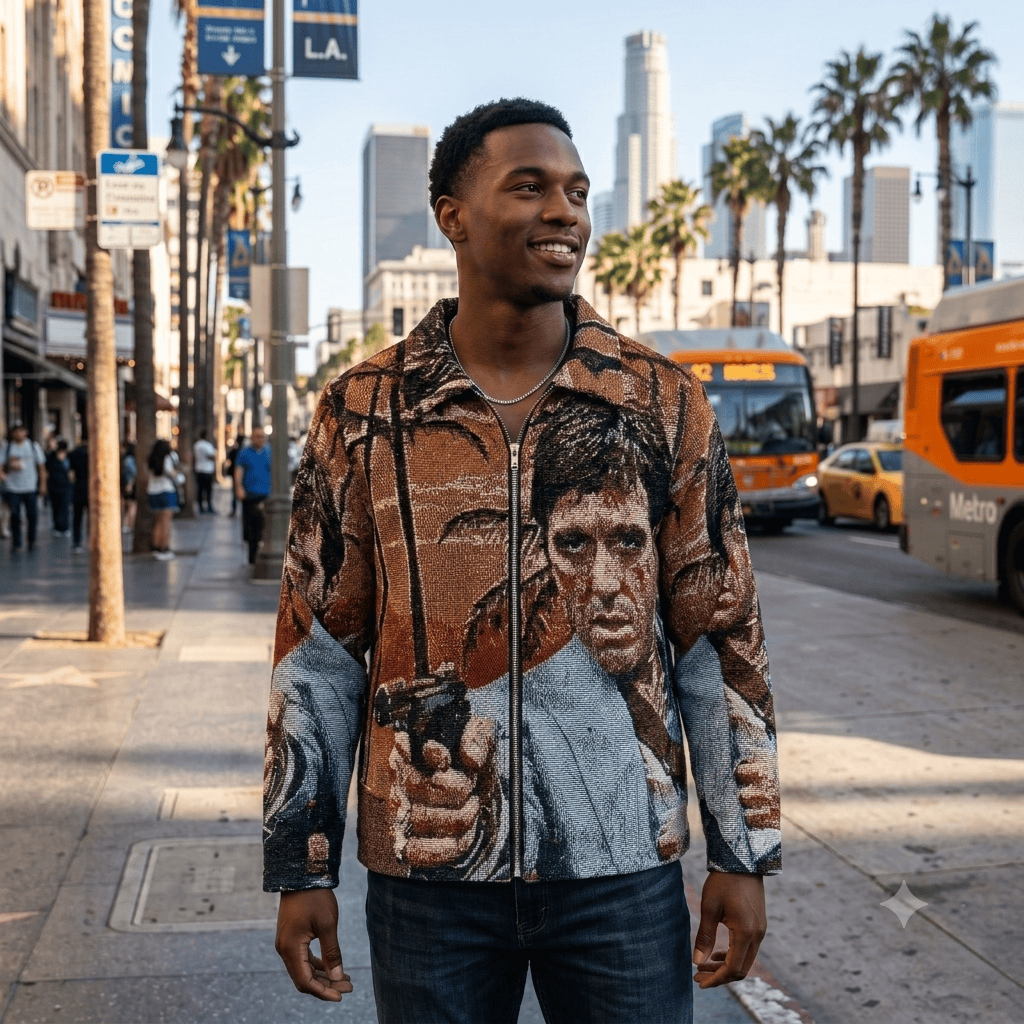 TONY MONTANA TAPESTRY JACKET
