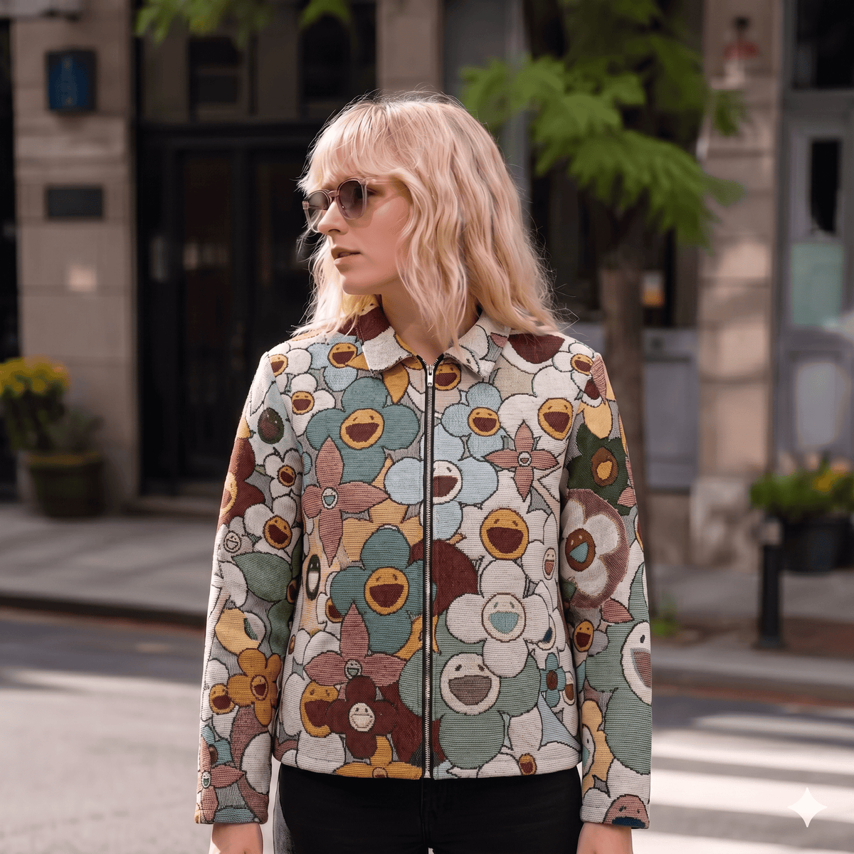 FLOWER TAPESTRY JACKET