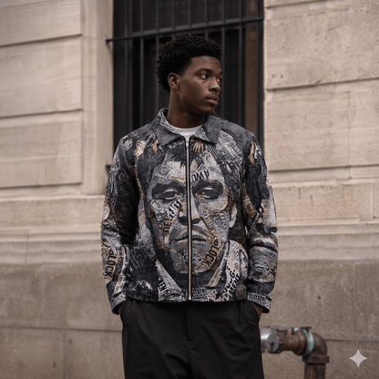 SCARFACE CANVAS TAPESTRY JACKET