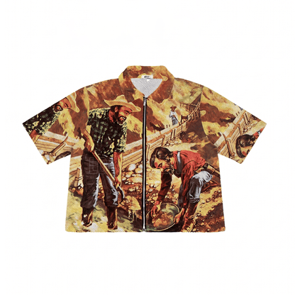 GOLDEN LIFE TAPESTRY TEE