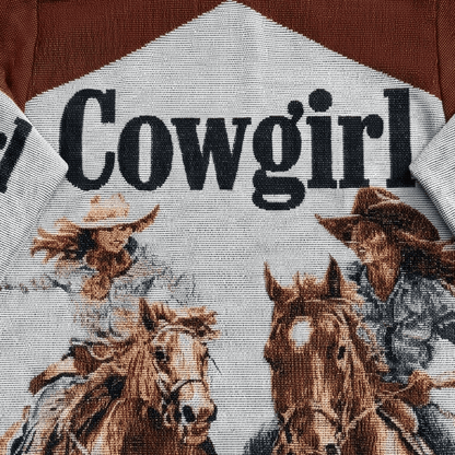 COWGIRL TAPESTRY TEE