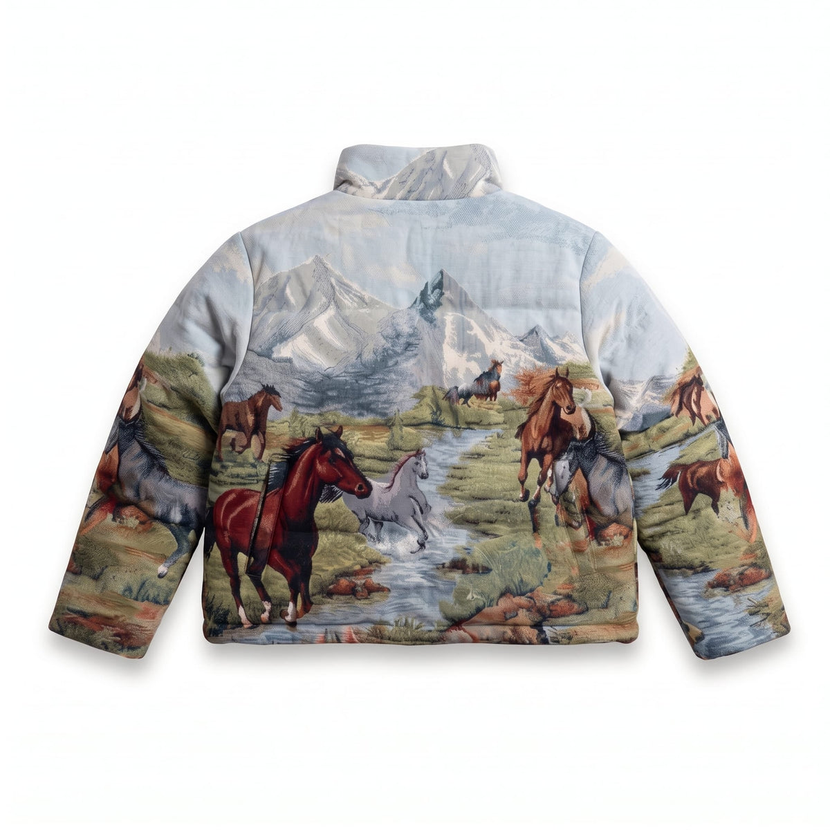 FREE HORSE TAPESTRY COAT