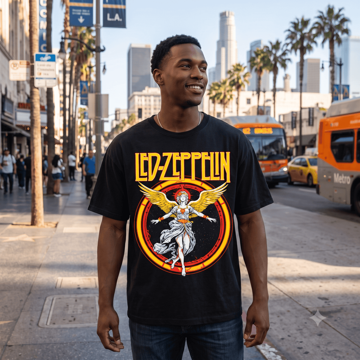 LED ZEPPELIN - ANGEL TEE-57042