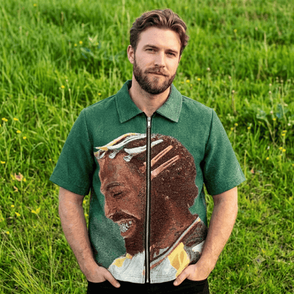 GREEN DRAKE TAPESTRY TEE