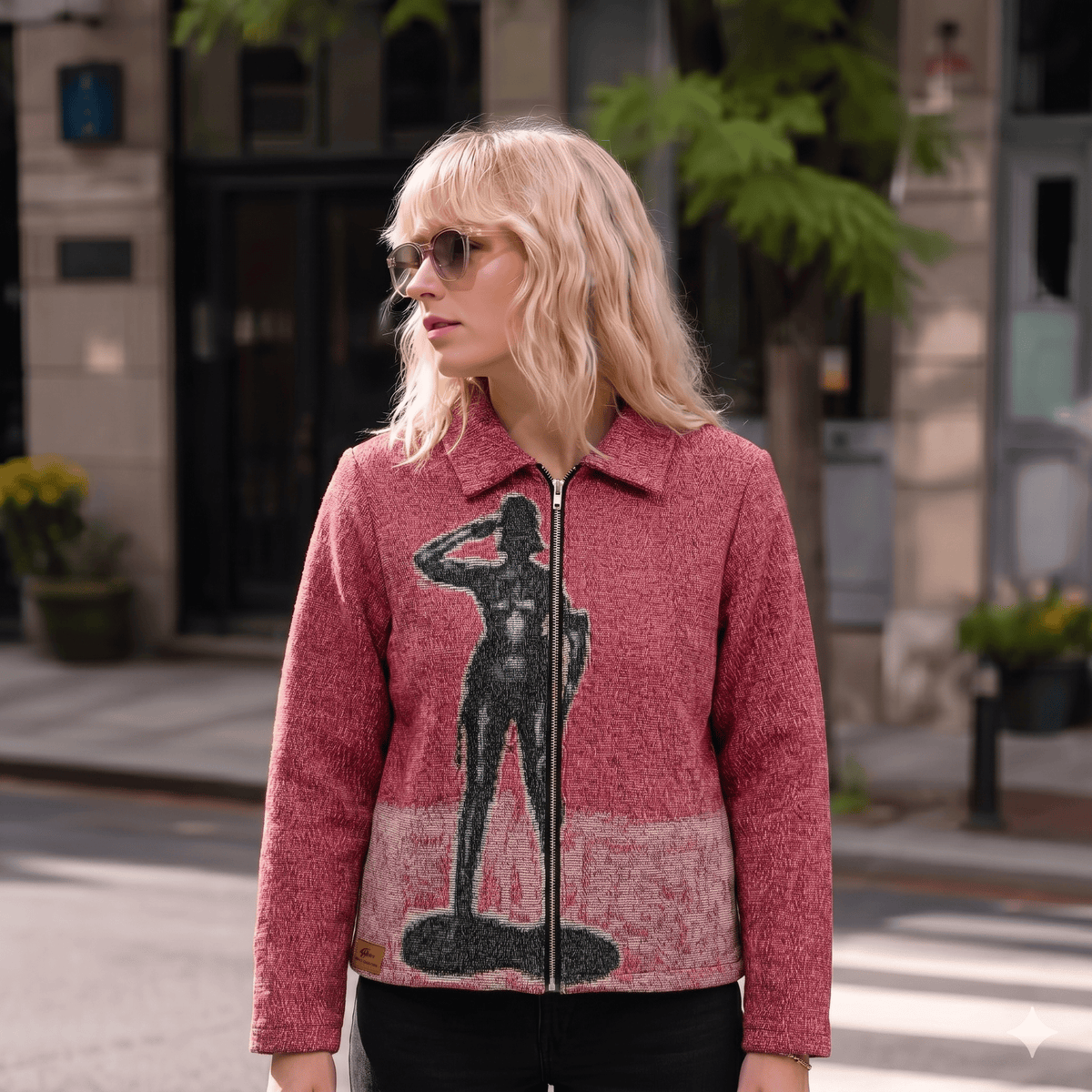 HEARTS SOLD SEPARATELY TAPESTRY JACKET