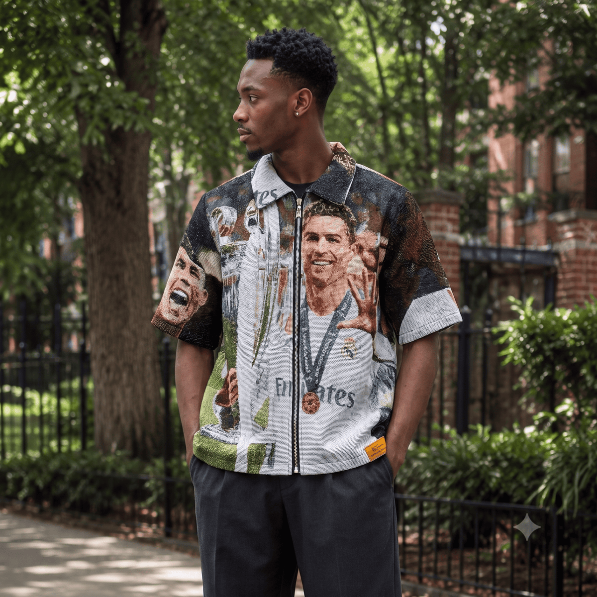 RONALDO TAPESTRY TEE