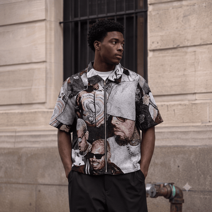 CHRIS BROWN V2 TAPESTRY TEE